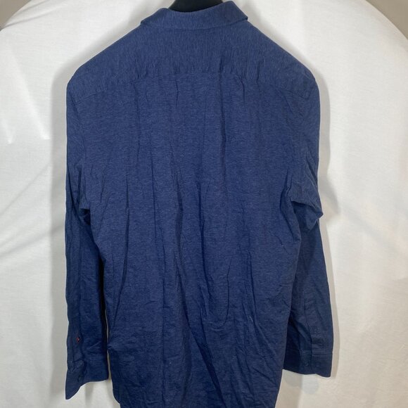NWT Size XL Men's Blue Modern Ambition Long Sleeve Shirt - Picture 5 of 6